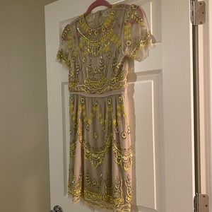 Gorgeous needle and thread dress